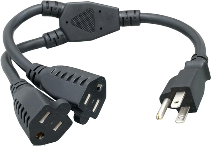 Cablelera Power Cord Extension and Splitter