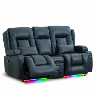 IPKIG 67" Power Reclining Loveseat