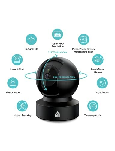 Kasa Smart Indoor Pan-Tilt Camera