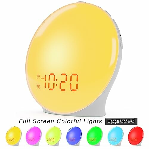 JALL Wake Up Light Alarm Clock